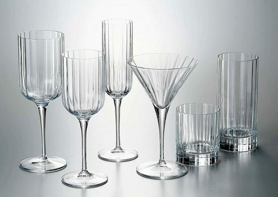 Luigi Bormioli Bach Large Red wine Glasses Set of 4, Crystal, Dishwasher Safe, Break Resistan, Perfect as a Gift 4