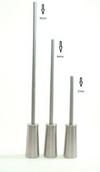 Topfurnishing Long Handle Toilet Brush Holder Stainless Steel High Quality Replaceable Head 3cm thick thumbnail 1