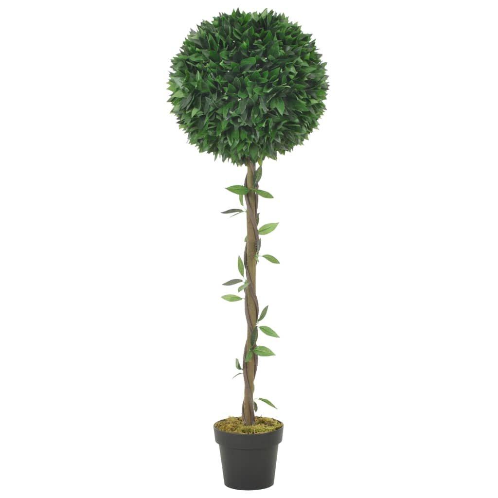 Artificial Plant Bay Tree with Pot Green 130 cm