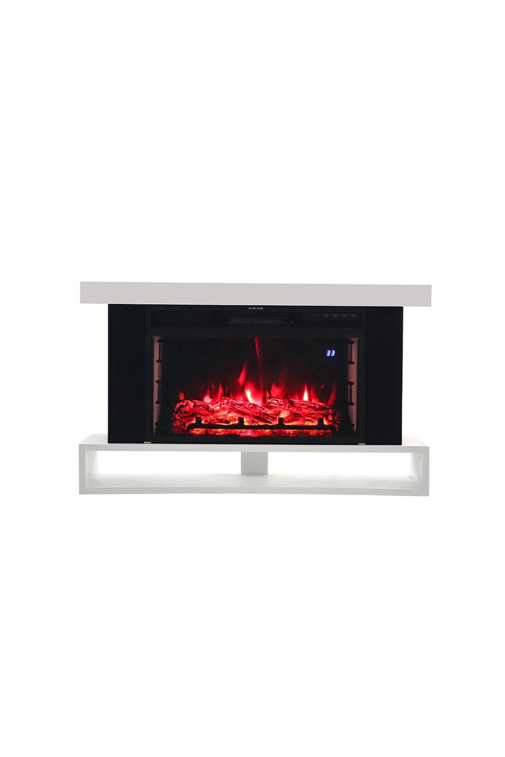 37 Inch Wall Mounted Electric Fireplace