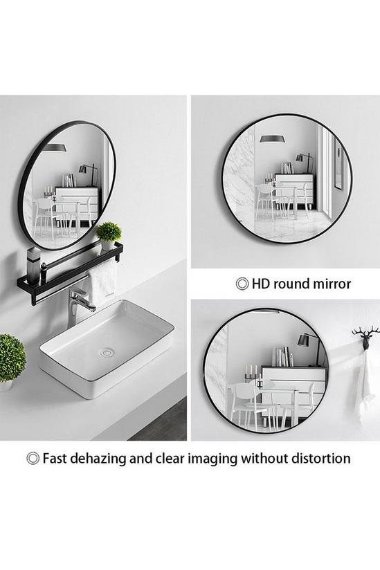 Living and Home 50CM Nordic Round Wall Mirror 4