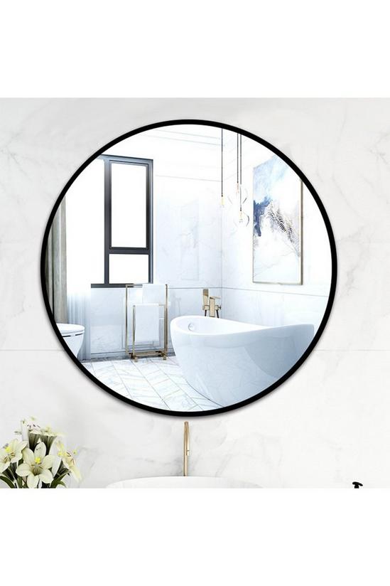 Living and Home 50CM Nordic Round Wall Mirror 6