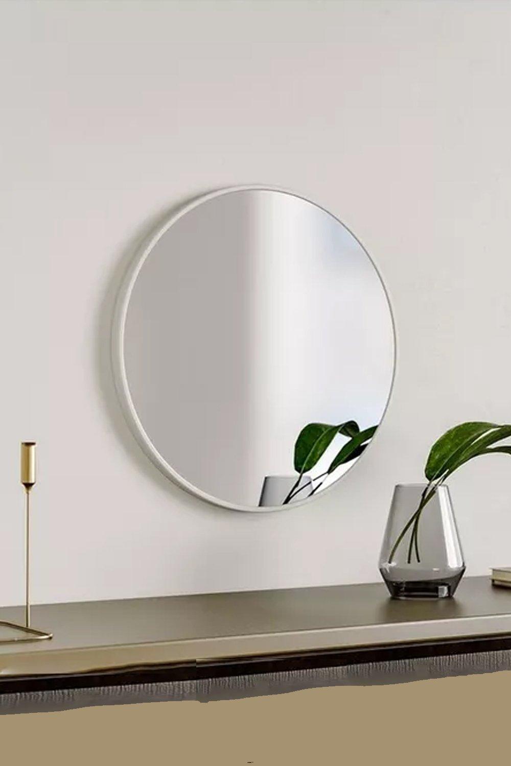 Mirrors | Nordic Round Wall Mirror | Living and Home