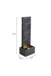 Living and Home Wall Standing Stone Fountain Water Feature Fountain thumbnail 6