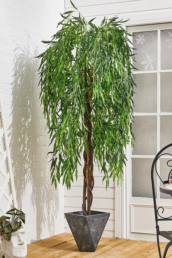 Living and Home 180Cm Faux Willow Tree in Pot 1