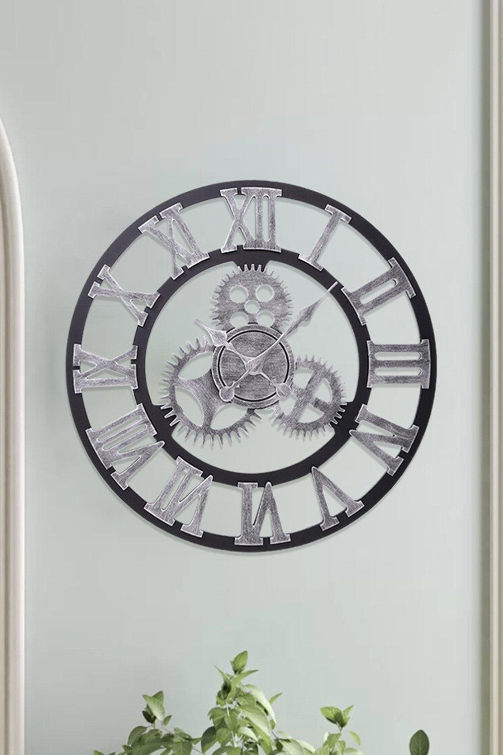 D58Cm Abrahams Wall Clock