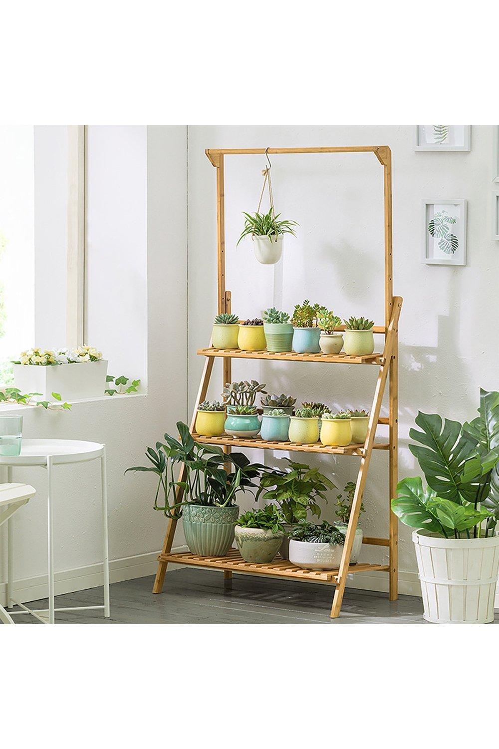 Image of 78% off the Living and Home 3 Tier Plant Stand
