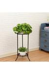 Living and Home Vintage 2 Tier Metal Plant Display Stand thumbnail 4