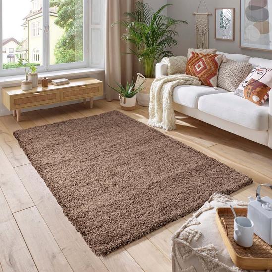 Smart Living Soft Fluffy 5cm Thick Pile Shaggy Area Rugs for Living Room, Bedroom 1