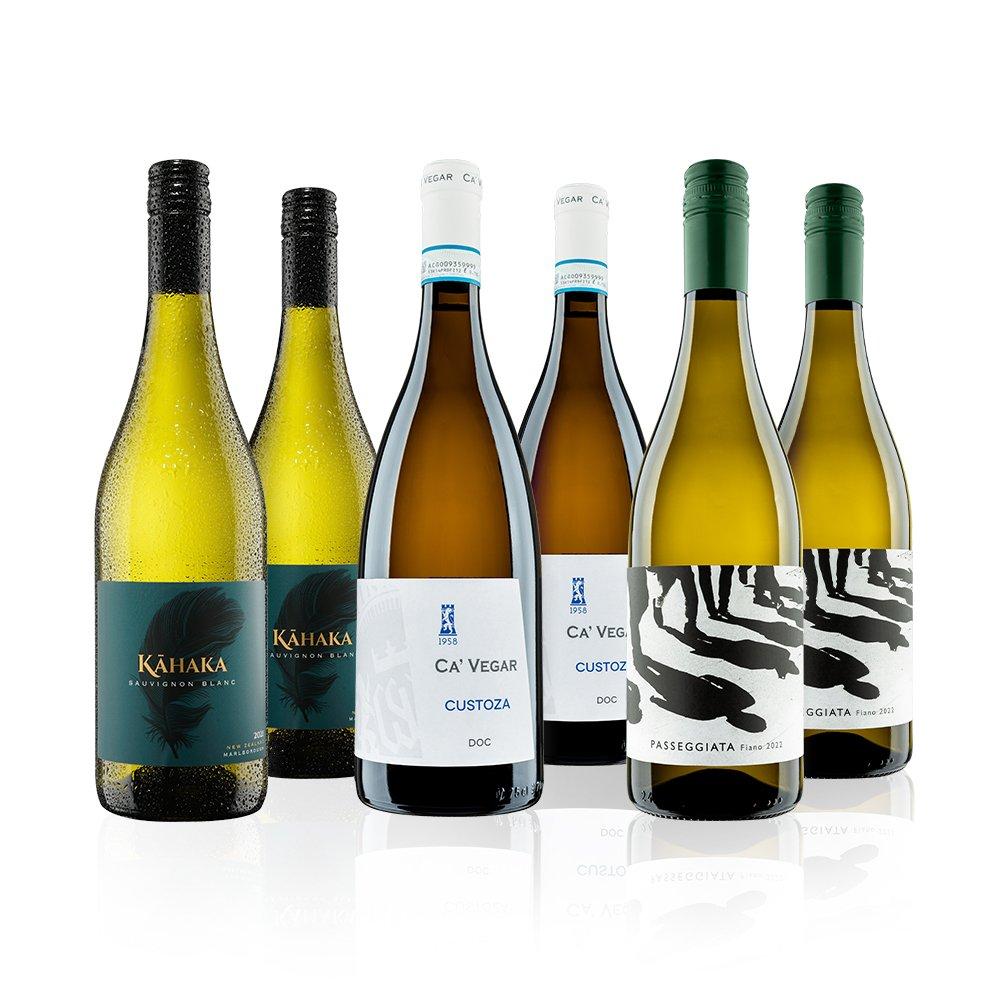 Premium White Wine Selection 6 Bottles (75cl)