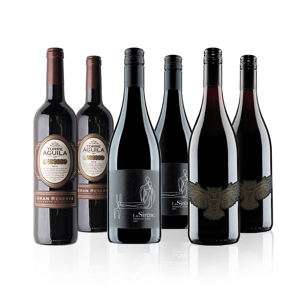 The Ultimate Red Wine Case 6 Bottles (75cl)