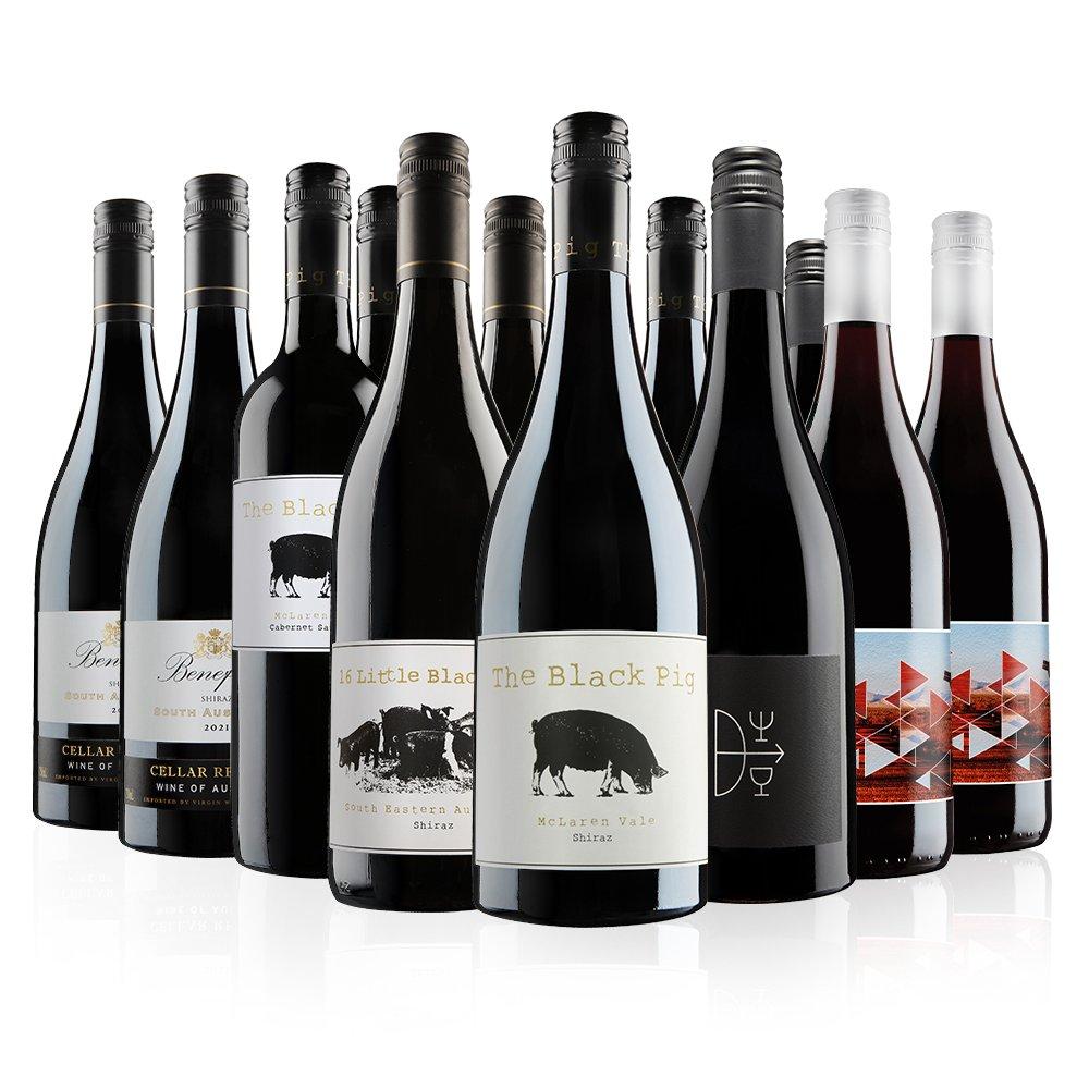 Australian Blockbusters Red Wine case 12 Bottles (75cl)