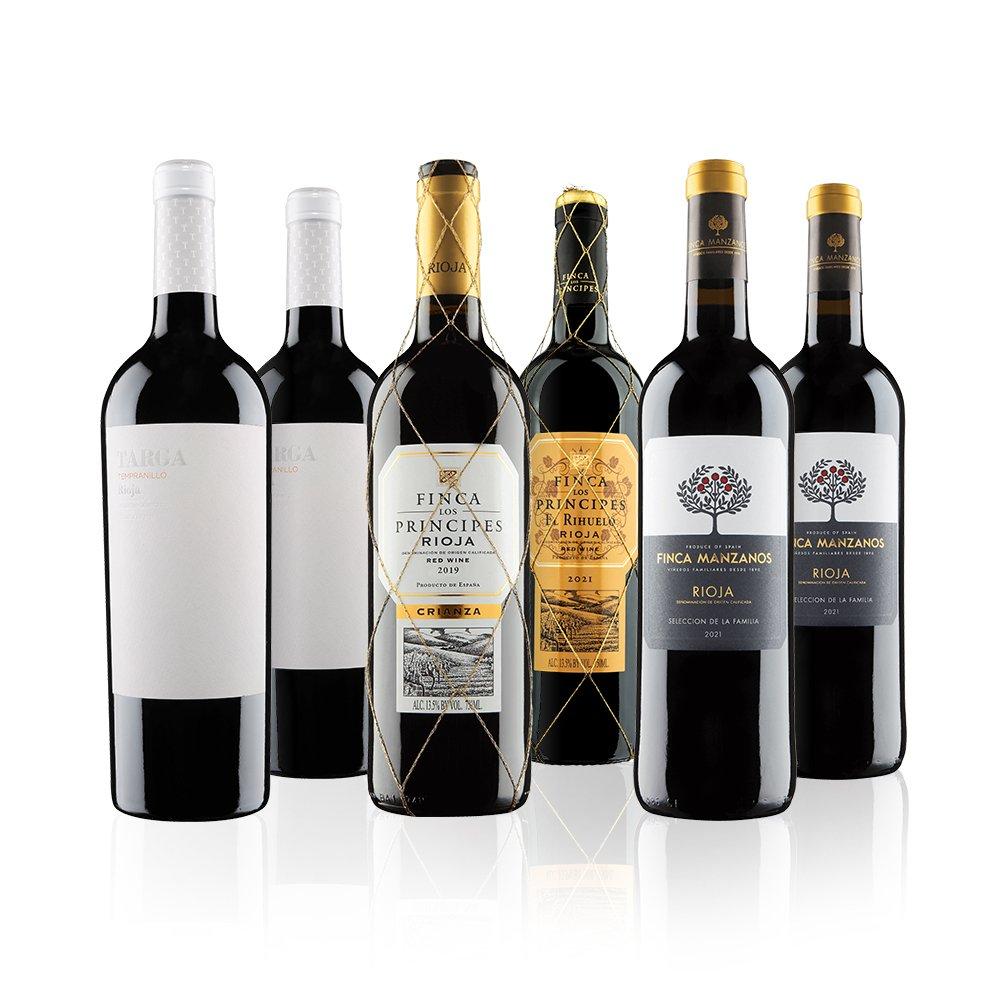 Rioja Red Wine Selection 6 Bottles (75cl)
