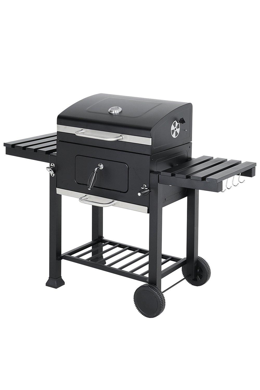 Image of Save 51%: Carbon Steel Grill Mobile Stove Charcoal BBQ
