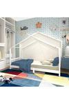 Living and Home 206cm W x 98cm D Pine Wood Frame Kids Bed thumbnail 2