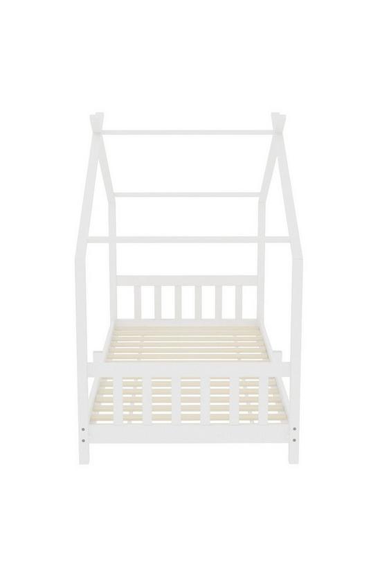 Living and Home 206cm W x 98cm D Pine Wood Frame Kids Bed 5
