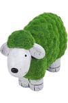 Living and Home Sheep Garden Ornament Grass and Stone Effect Animal Statue thumbnail 1
