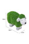 Living and Home Sheep Garden Ornament Grass and Stone Effect Animal Statue thumbnail 6