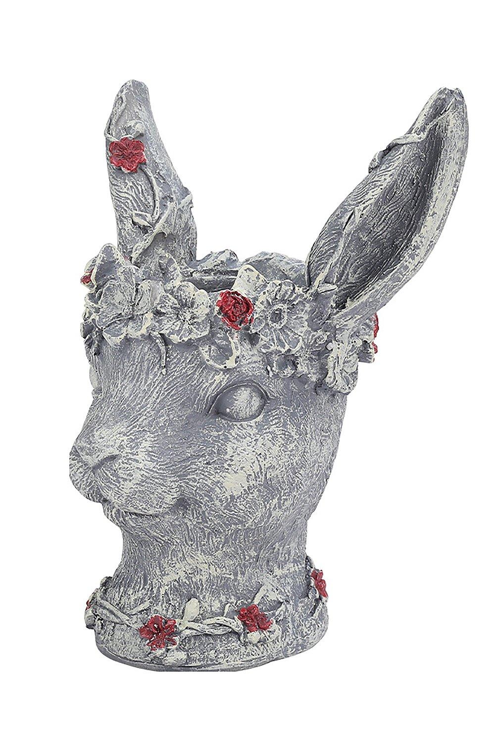 Bunny Rabbit Statue Hare Figurine Ornament Resin Animal