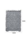 Living and Home 120cm L x 150cm W Handwoven Thick Thread Blanket thumbnail 2