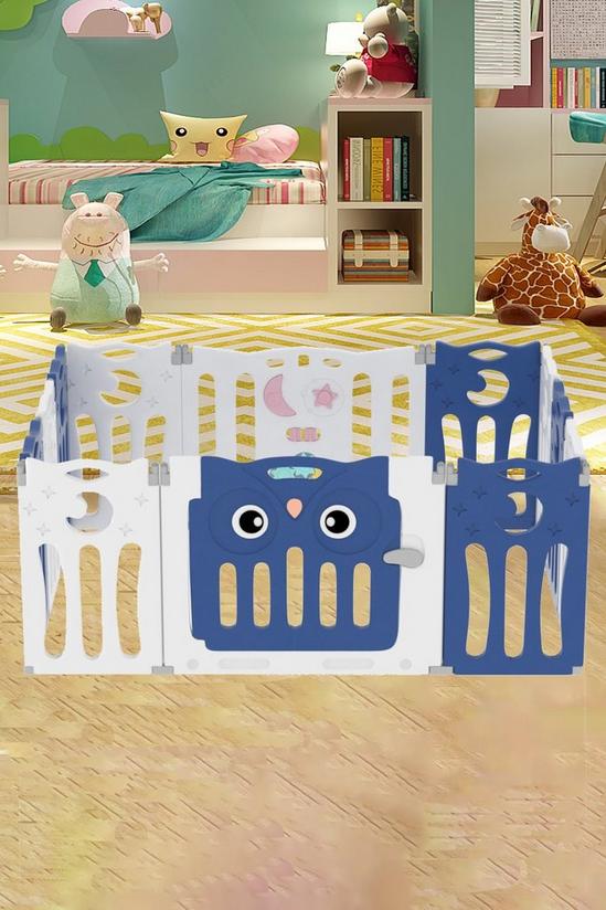 Living and Home Foldable Baby Kid Playpen 12 Panel Safety Play Yard Home Activity Center 2