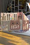 Living and Home 16 Panel Foldable Children's Safety Game Fence thumbnail 1
