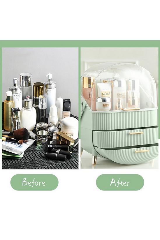 Beauty Tools  Cosmetic Organizer Box Desktop Jewelry Makeup