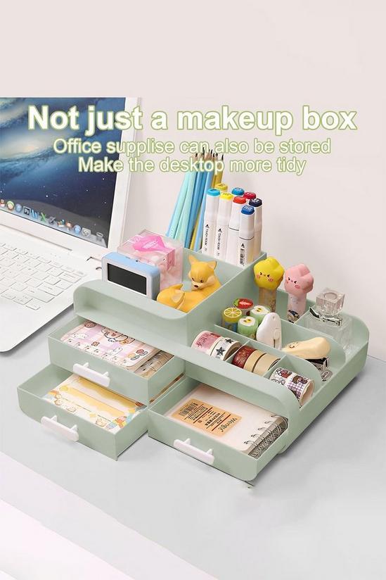 Living and Home 28CM Width Multifunctional Desk Storage Makeup Comestic Storage Cube 6