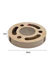 Living and Home Round Cat Scratcher with Ball Toy thumbnail 2