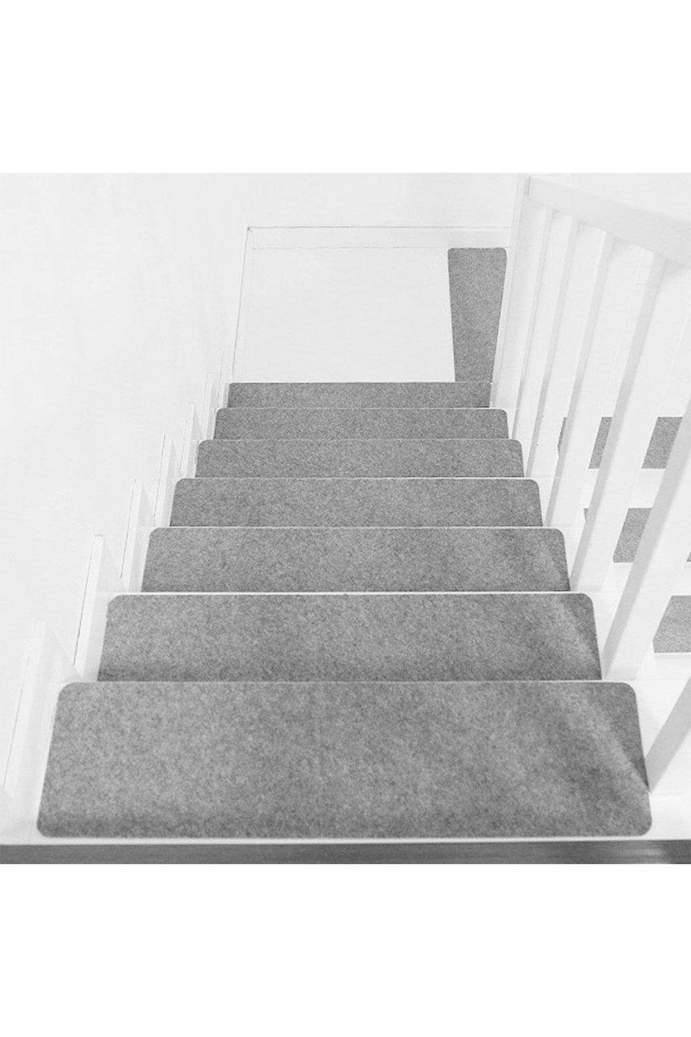 14Pcs Non-Slip Adhesive Stair Treads(55 x 20cm)