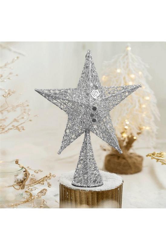 Living and Home Christmas Tree Topper Star Ornament Home Decor 1