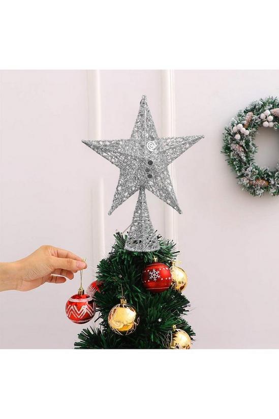 Living and Home Christmas Tree Topper Star Ornament Home Decor 2