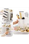 Living and Home Four Drawers Desktop Makeup Cosmetic Organizer thumbnail 3