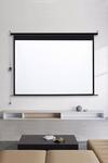 Living and Home 100" Electric Projector Screen with Remote Control thumbnail 4