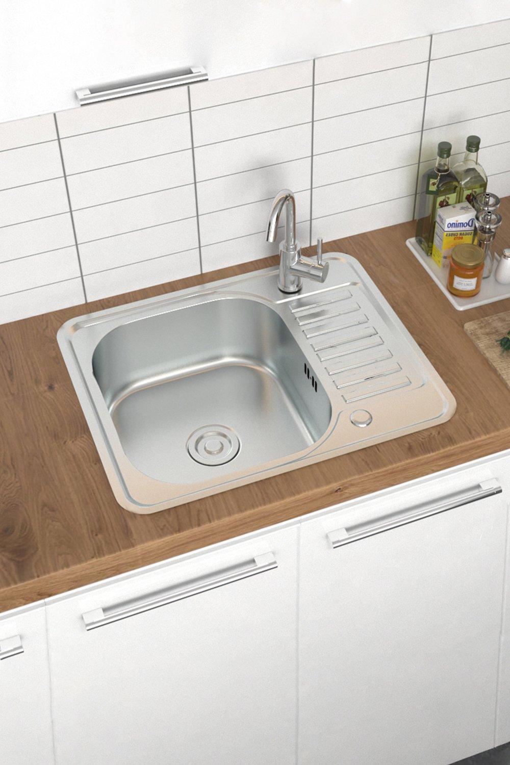 Drop-in Stainless Steel Kitchen Sink