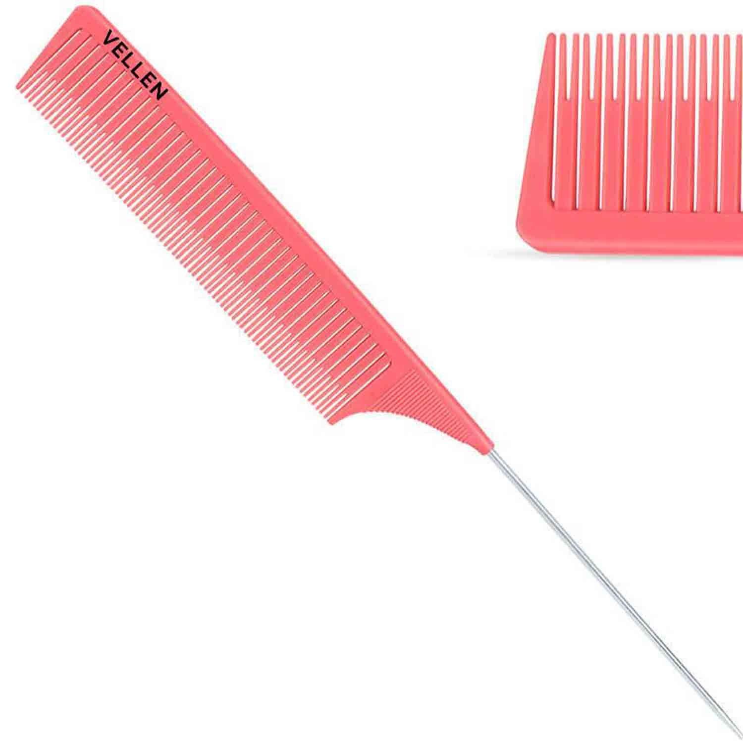 Vellen  Tail Comb Pink