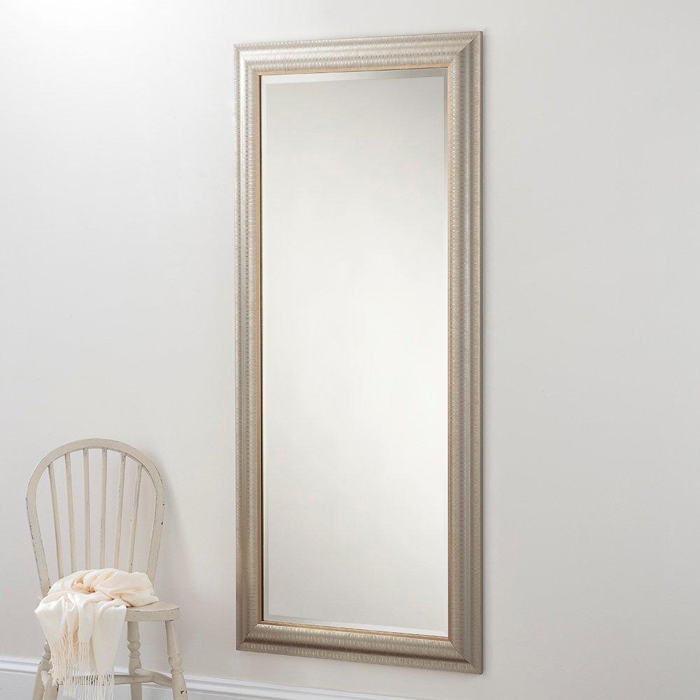 Textured Champagne Full length mirror 170x79cm