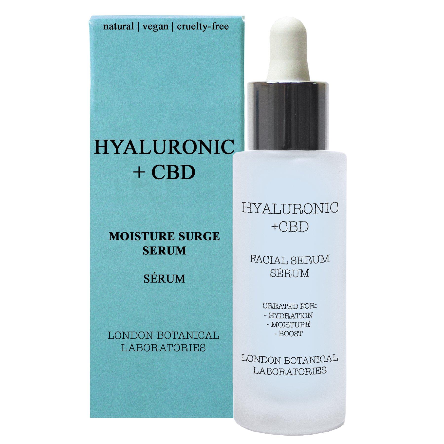 Hyaluronic Acid + CBD Moisture Surge Serum 30ml