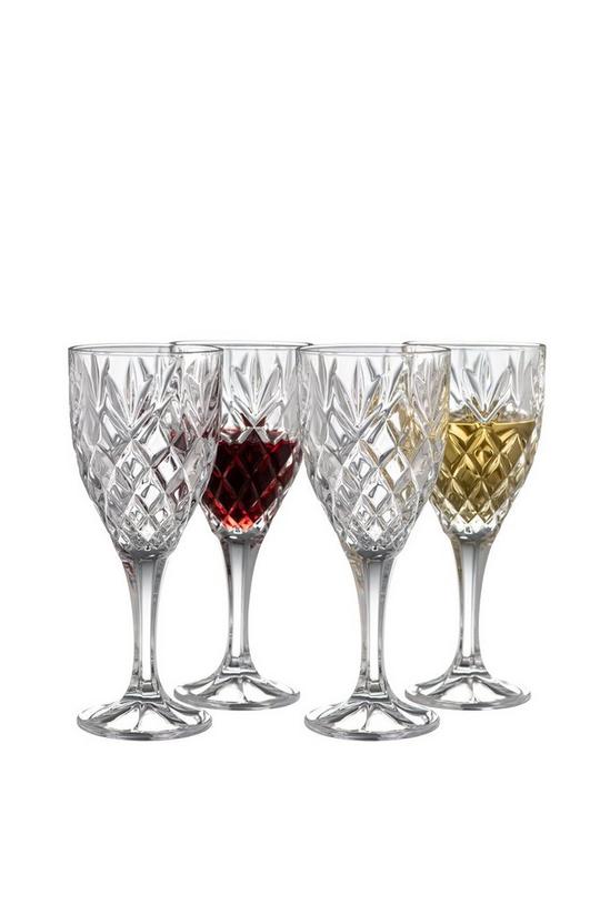 Galway Crystal 'Renmore' Goblet Set of 4 1