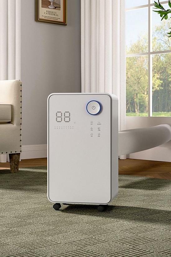 Living and Home 16L WiFi Dehumidifier with Wheels 1