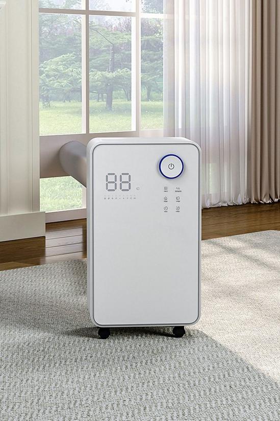 Living and Home 16L WiFi Dehumidifier with Wheels 2