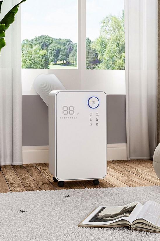 Living and Home 16L WiFi Dehumidifier with Wheels 3