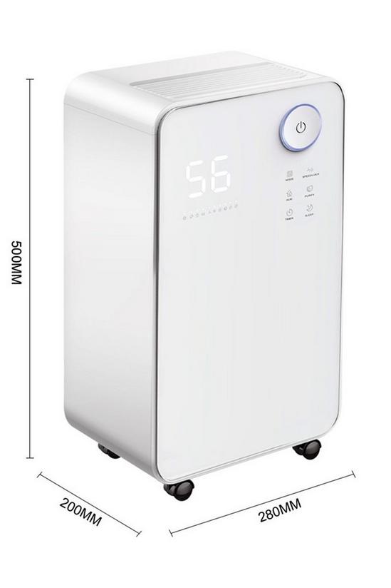 Living and Home 16L WiFi Dehumidifier with Wheels 6