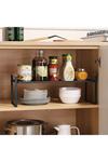 Living and Home 2-Tier Kitchen Spice Rack Space Saving Free Standing Countertop Organiser thumbnail 2