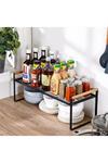 Living and Home 2-Tier Kitchen Spice Rack Space Saving Free Standing Countertop Organiser thumbnail 3