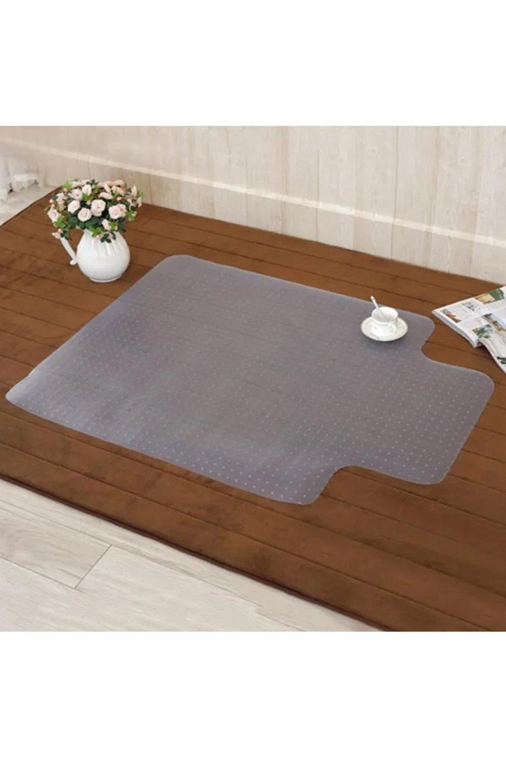 PVC Plastic Clear Non-Slip Office Chair Desk Mat Floor Carpet Floor Protector