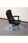 Living and Home PVC Plastic Clear Non-Slip Office Chair Desk Mat Floor Carpet Floor Protector thumbnail 4