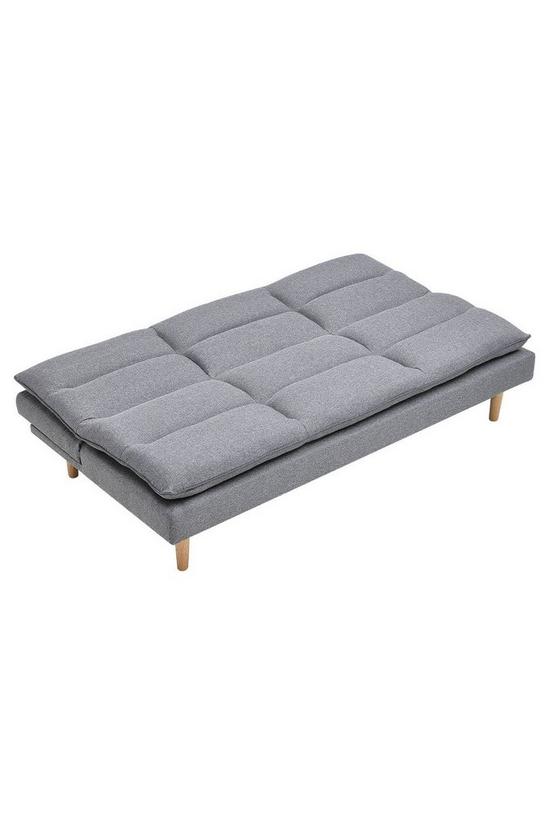 Living and Home Grey Pull Out Sleeper Sofa Bed 4