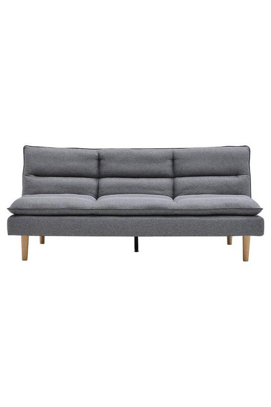 Living and Home Grey Pull Out Sleeper Sofa Bed 6
