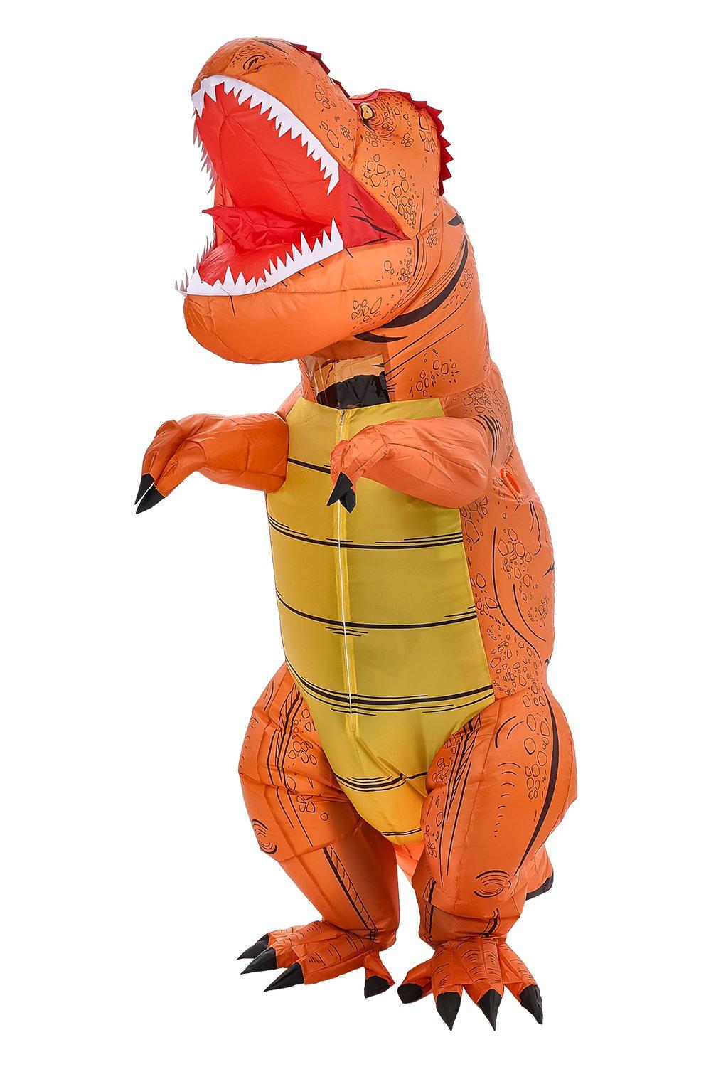 Halloween Adult T-Rex Dinosaur Inflatable Costume Cosplay